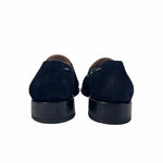 Calzoleria Toscana Bormio Suede Tassel Loafers Blue