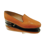 Bow Tie Simpson Calfskin Slip On Loafers 