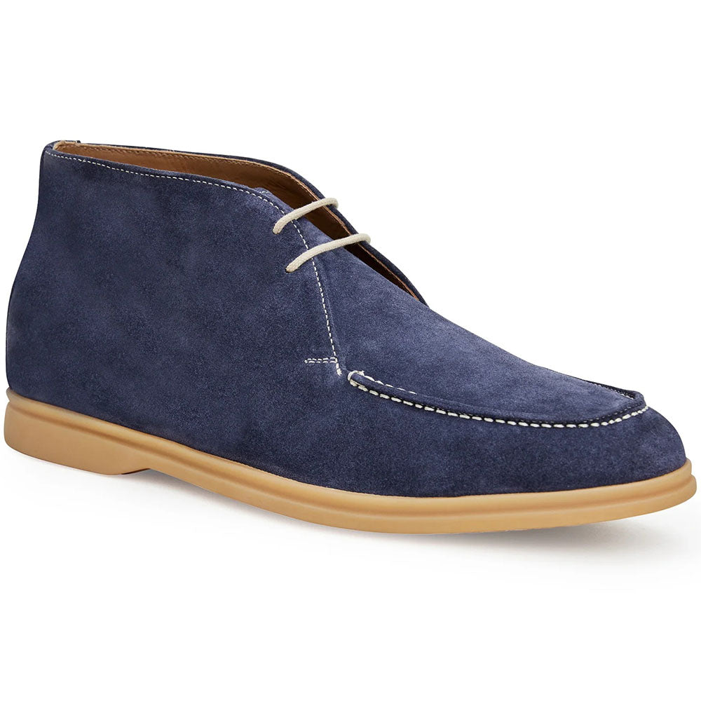 Bruno Magli Alto Suede Chukka Boots Navy
