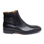 Bruno Magli Angiolini Leather Dress Boots Black