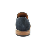 Bruno Magli Antonio Suede Loafers Navy