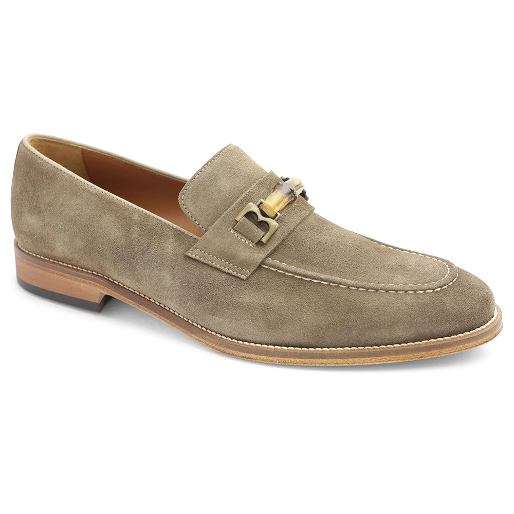 Bruno Magli Antonio Suede Loafers Taupe
