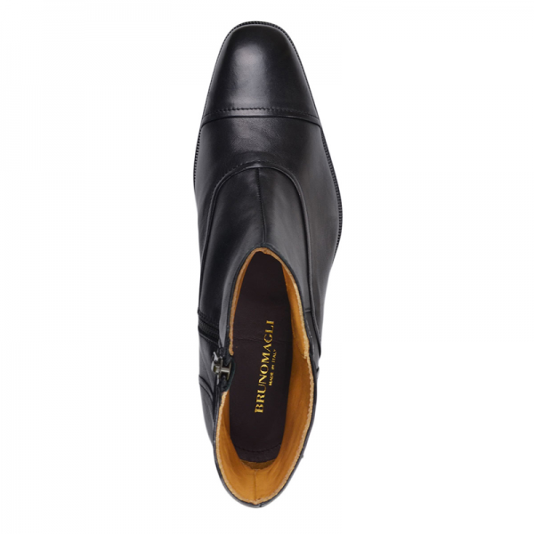 Bruno Magli Arcadia Cap Toe Boot Black