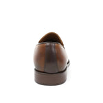 Bruno Magli Arezzo Two-tone Penny Loafers Cognac / Dark Brown
