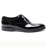Bruno Magli Arno Sera Plain-toe Balmoral Oxfords Black Patent