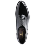Bruno Magli Arno Sera Plain-toe Balmoral Oxfords Black Patent
