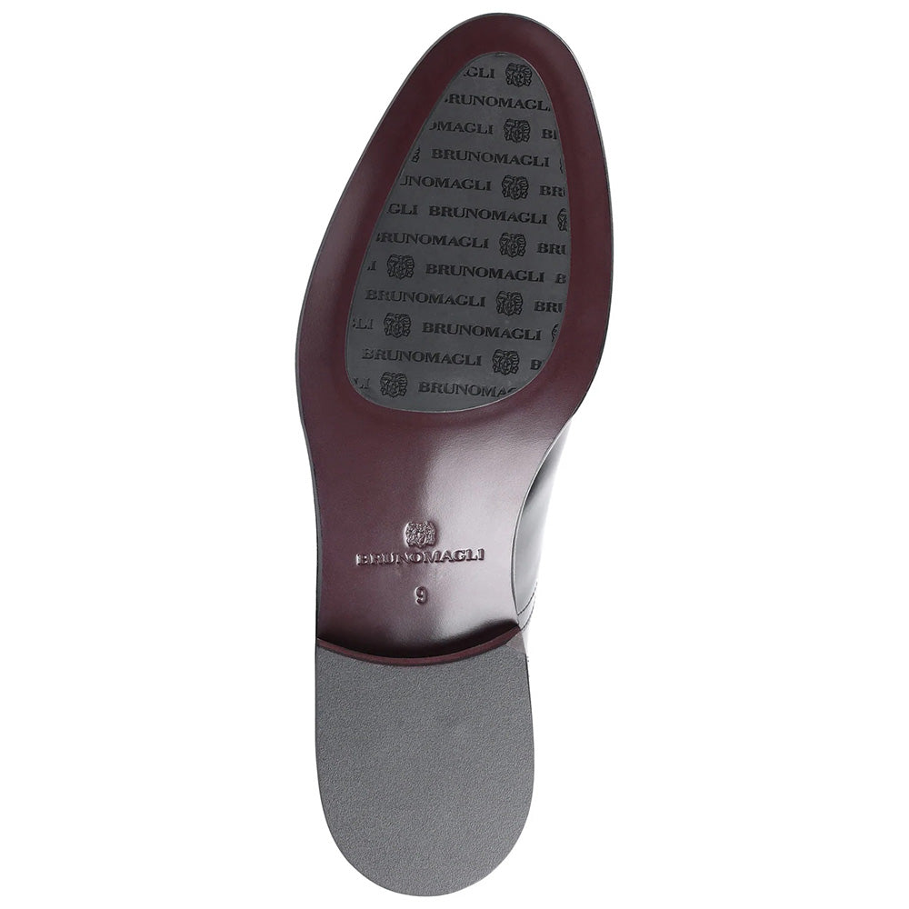 Bruno Magli Arno Sera Plain-toe Balmoral Oxfords Black Patent