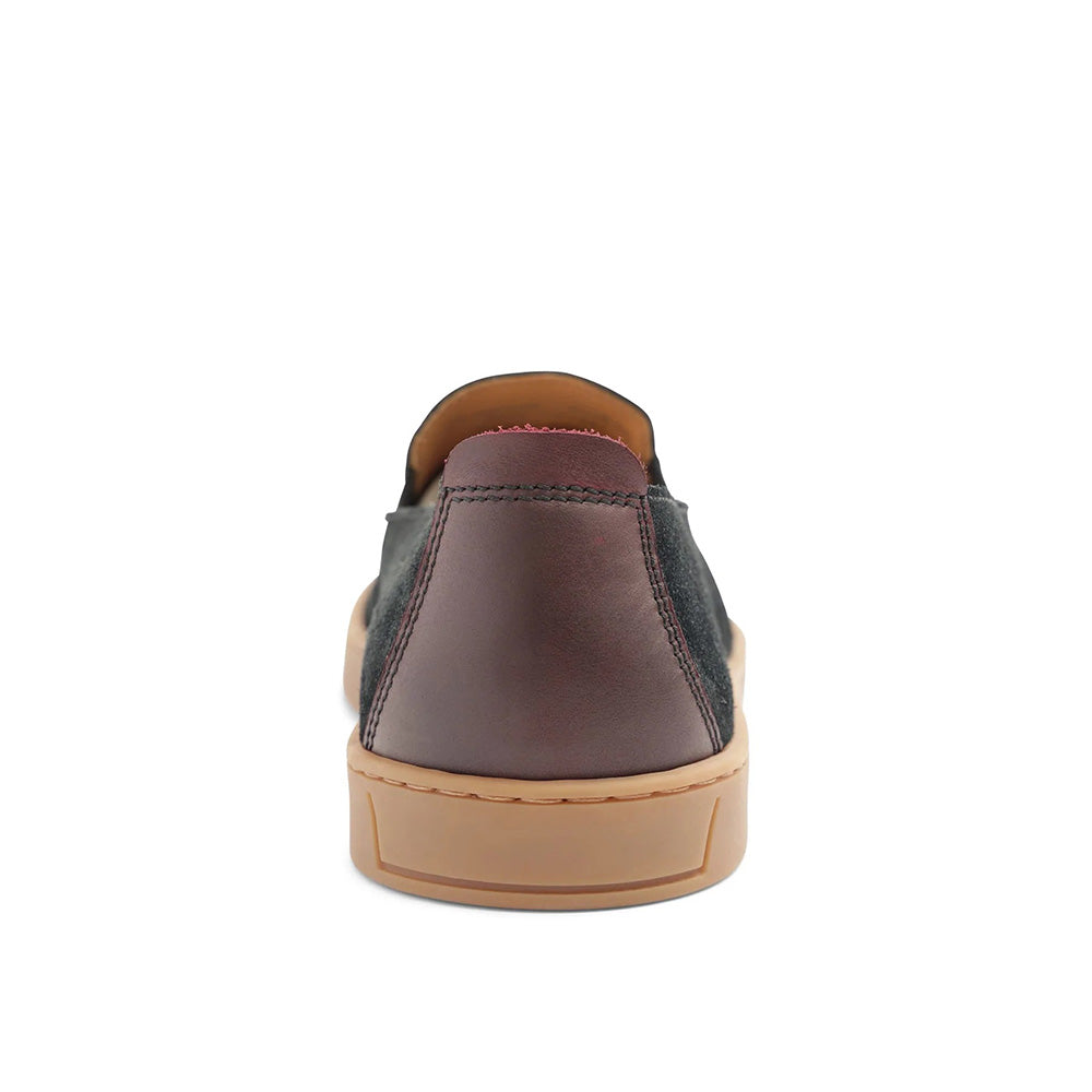 Bruno Magli Bilboa Suede Slip-on Shoes Black