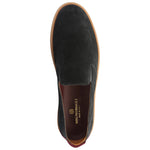Bruno Magli Bilboa Suede Slip-on Shoes Black