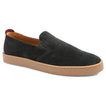 Bruno Magli Bilboa Suede Slip-on Shoes Black