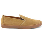 Bruno Magli Bilboa Suede Slip-on Shoes Cognac