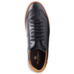 Bruno Magli Bono Leather Lace-up Sneakers Black