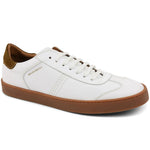Bruno Magli Bono Leather Lace-up Sneakers White