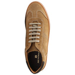Bruno Magli Bono Suede Lace-up Sneakers Cognac