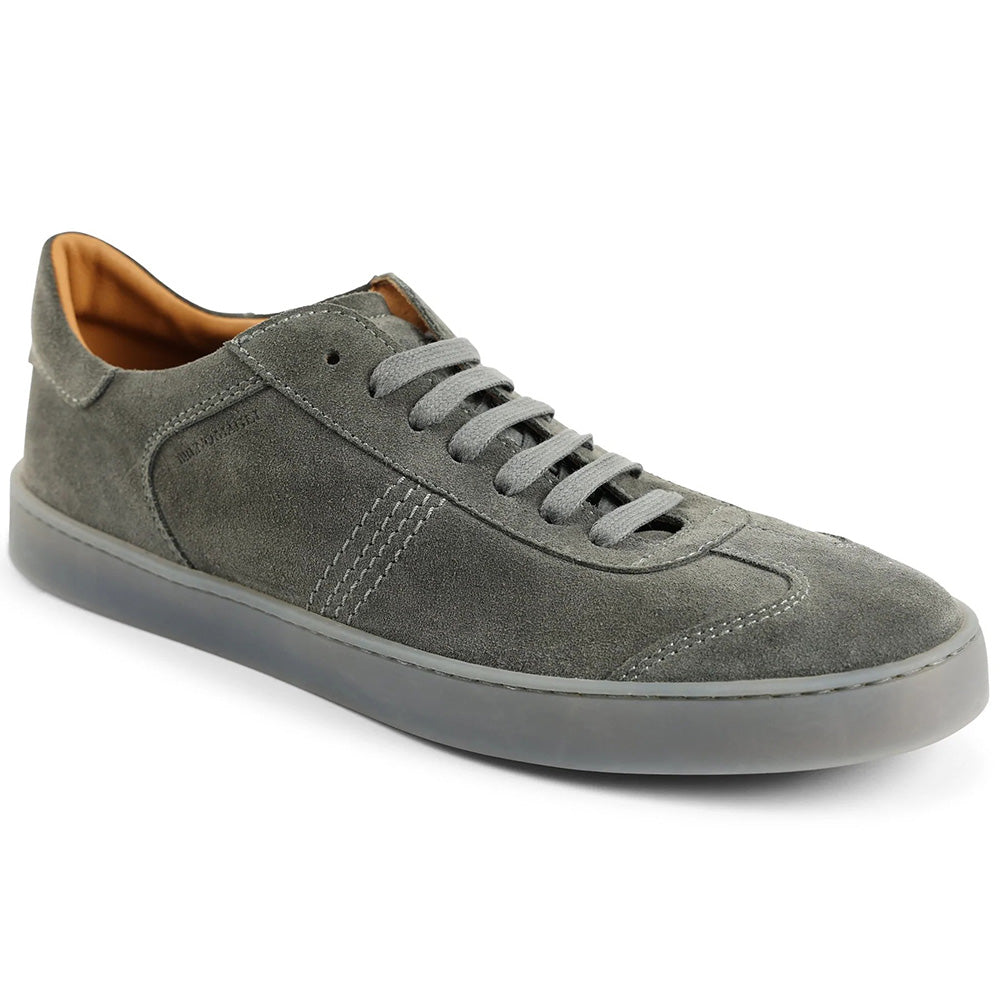 Bruno Magli Bono Suede Lace-up Sneakers Grey
