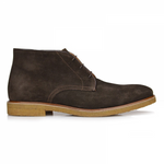 Bruno Magli Chavez Suede Snip Toe Boot Dark Brown