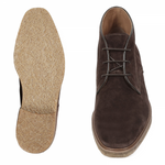 Bruno Magli Chavez Suede Snip Toe Boot Dark Brown