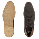 Bruno Magli Chavez Suede Snip Toe Boot Dark Grey