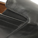 Bruno Magli Cielio Leather Venetian Loafers Black