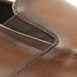 Bruno Magli Cielio Leather Venetian Loafers Cognac