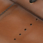 Bruno Magli Dante Leather Sneakers Cognac