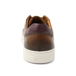 Bruno Magli Dante Leather Sneakers Cognac