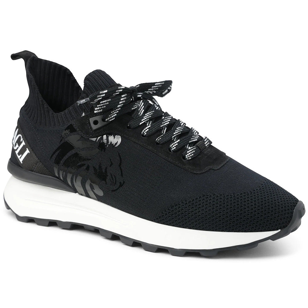 Bruno Magli Dion Sport Lace-up Sneakers Black
