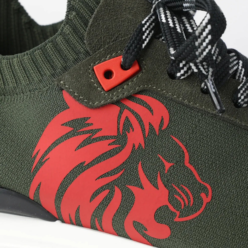 Bruno Magli Dion Sport Lace-up Sneakers Military Green