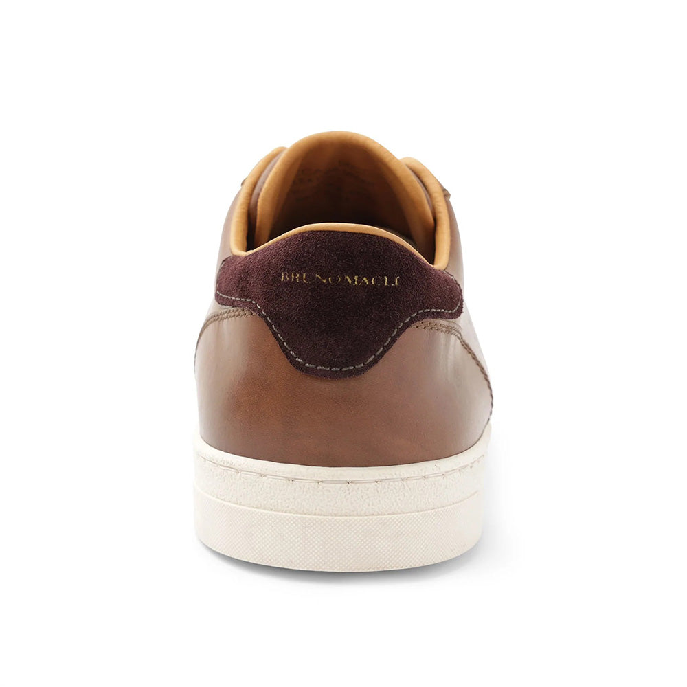 Bruno Magli Ducca Lace-up Oxford Sneakers Cognac