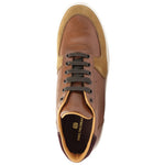 Bruno Magli Ducca Lace-up Oxford Sneakers Cognac