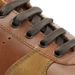 Bruno Magli Ducca Lace-up Oxford Sneakers Cognac