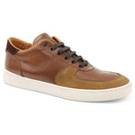 Bruno Magli Ducca Lace-up Oxford Sneakers Cognac