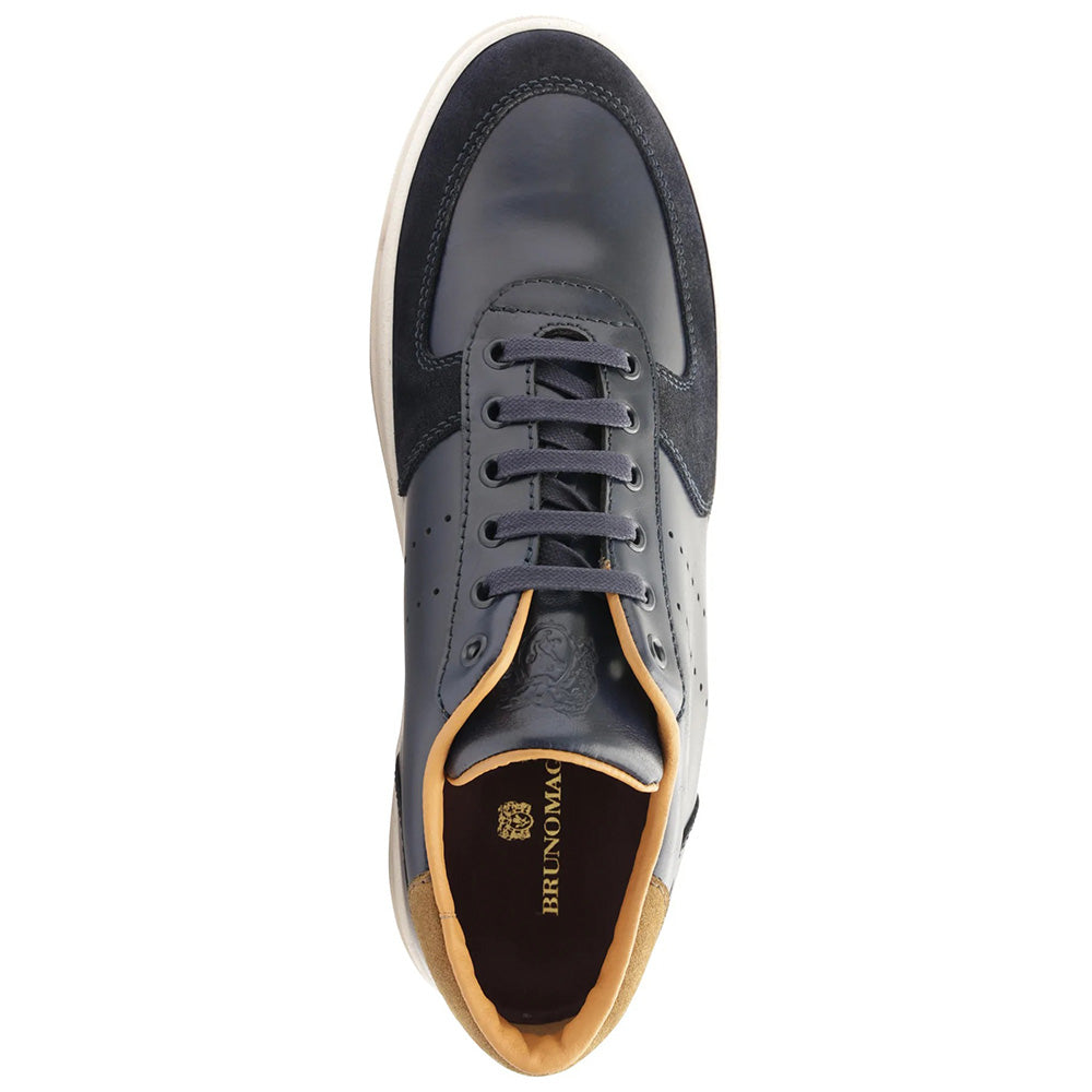 Bruno Magli Ducca Lace-up Oxford Sneakers Navy