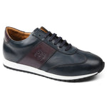 Bruno Magli Elliot Jogger Lace-up Sneakers Navy