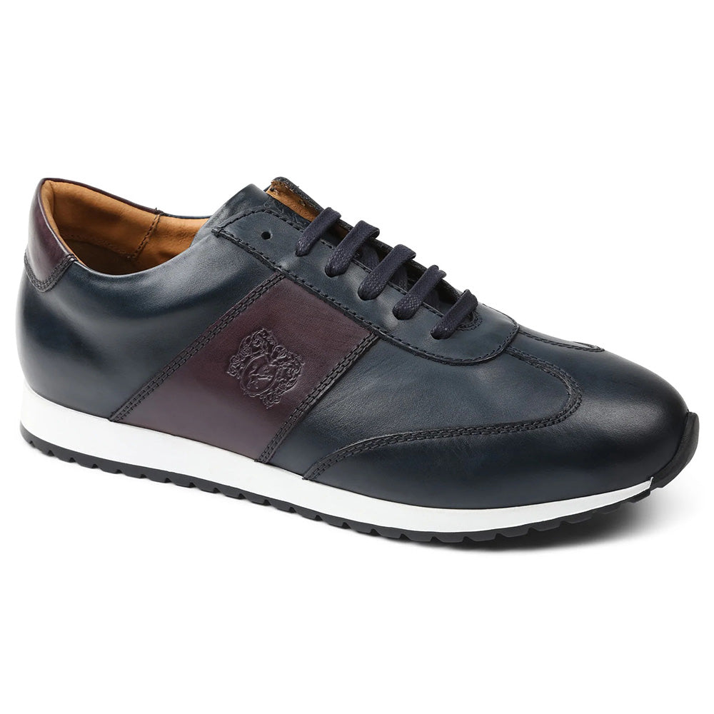 Bruno Magli Elliot Jogger Lace-up Sneakers Navy
