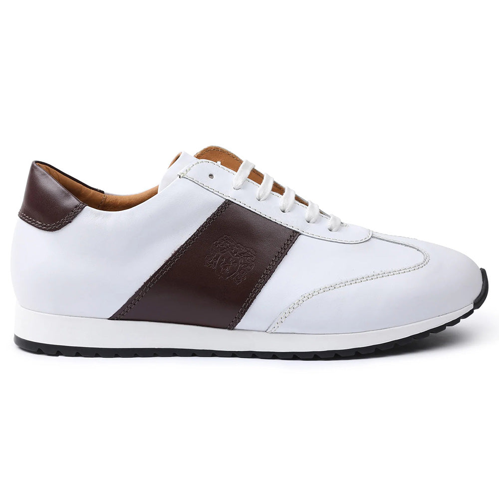 Bruno Magli Elliot Jogger Lace-up Sneakers White