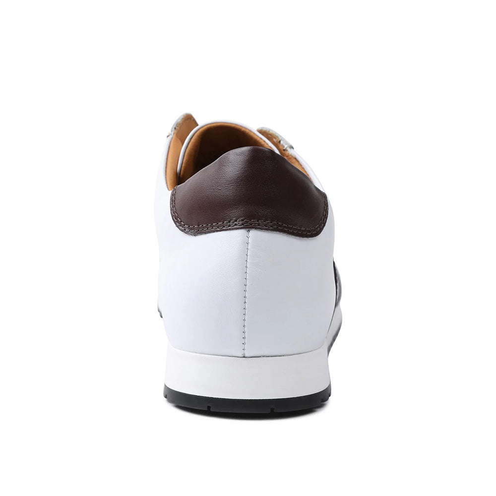 Bruno Magli Elliot Jogger Lace-up Sneakers White