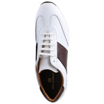Bruno Magli Elliot Jogger Lace-up Sneakers White