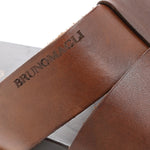 Bruno Magli Empoli Slide Sandals Dark Brown