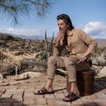 Bruno Magli Empoli Slide Sandals Dark Brown
