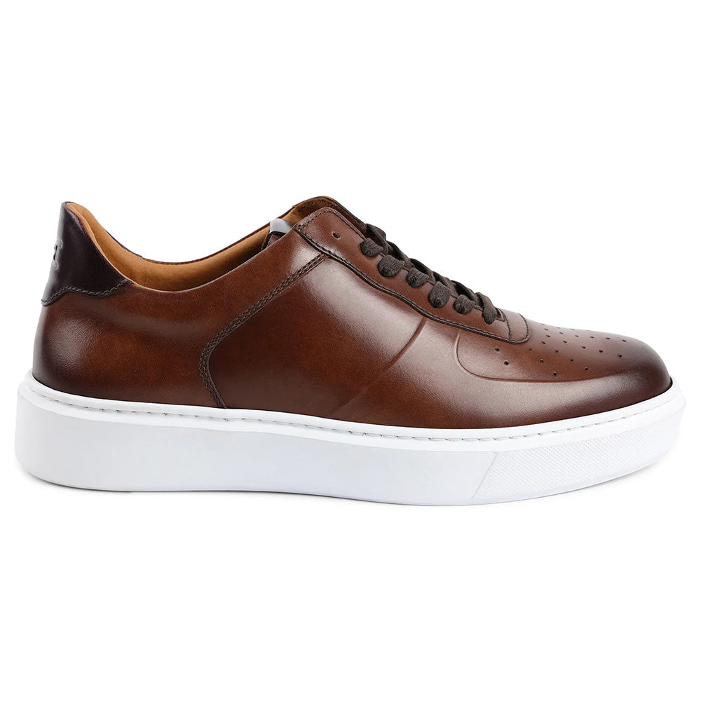 Bruno Magli Falcone Sport Lace-up Sneakers Cognac