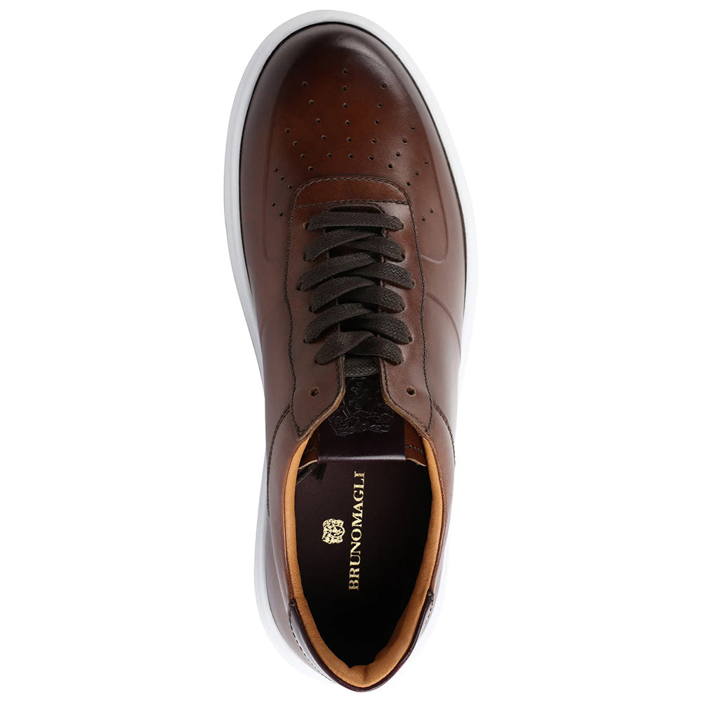 Bruno Magli Falcone Sport Lace-up Sneakers Cognac