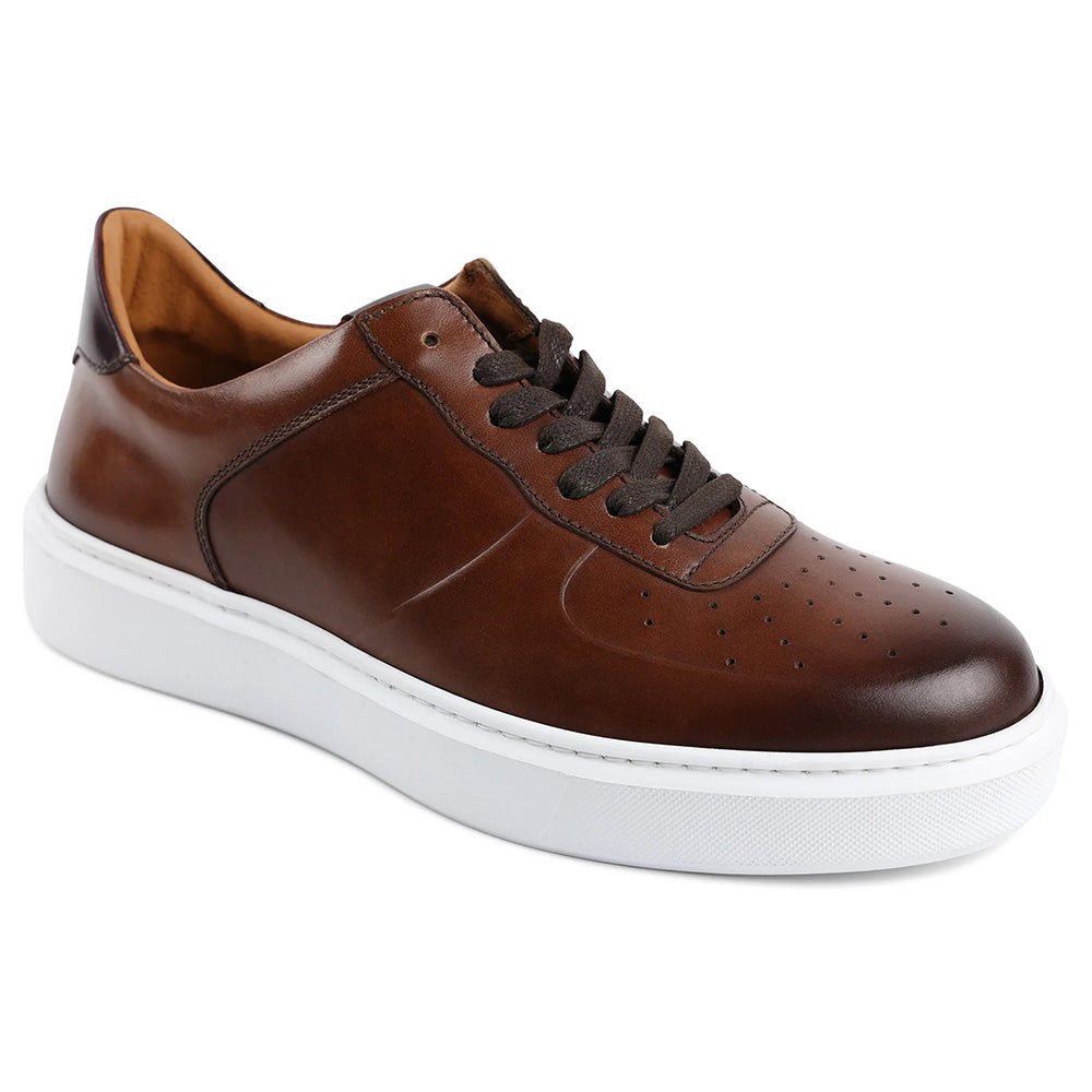 Bruno Magli Falcone Sport Lace-up Sneakers Cognac