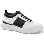 Bruno Magli Gatti Luxury Sport Leather Sneakers White / Black
