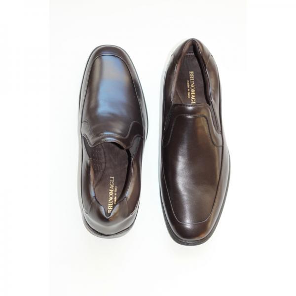Bruno Magli Infano Nappa Sneakers Dark Brown