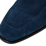 Bruno Magli Ivan Suede Slip-on Loafers Navy