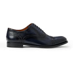 Bruno Magli Jack Leather Lace-up Oxfords Navy