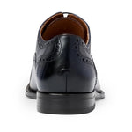 Bruno Magli Jack Leather Lace-up Oxfords Navy