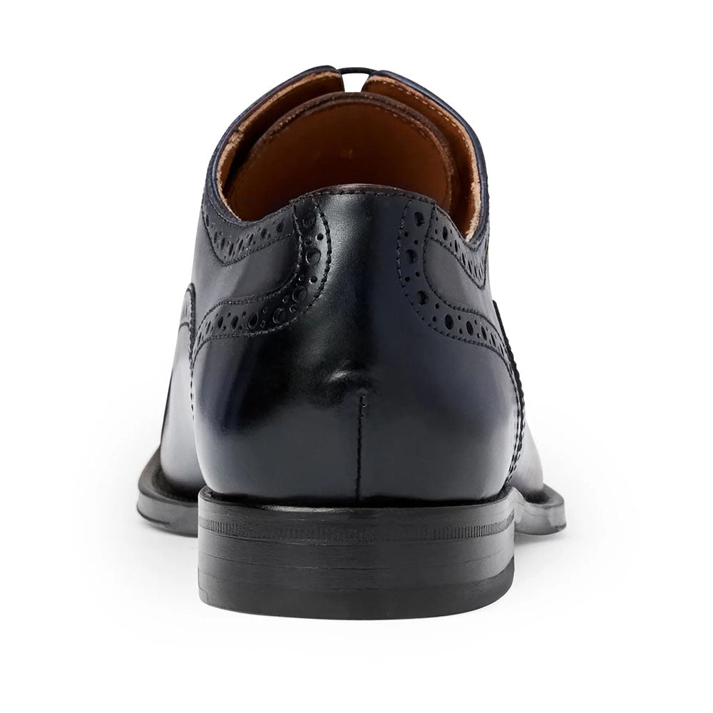 Bruno Magli Jack Leather Lace-up Oxfords Navy