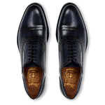 Bruno Magli Jack Leather Lace-up Oxfords Navy